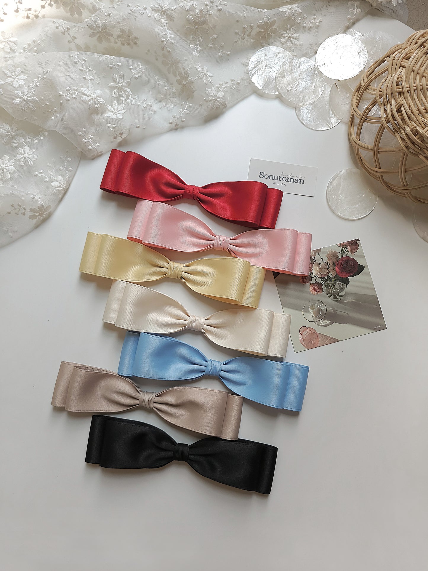 ๐๐๐๐๐๐๐๐ โฟ Ribbon Hairband (43cm)