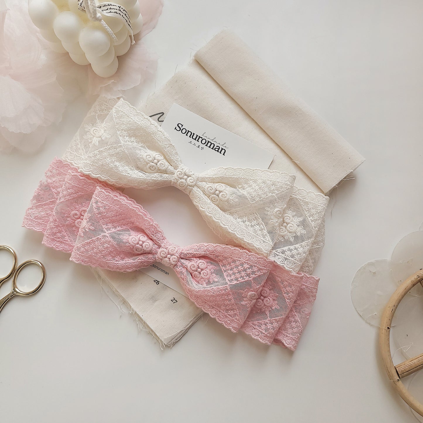 ๐๐๐๐๐๐๐๐ โฟ Ribbon Hairband (42cm)