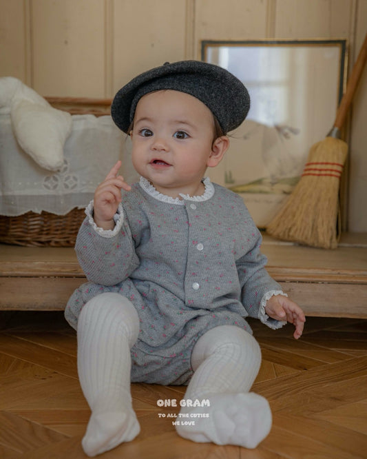 1GRAM 1๊ทธ๋จ /ๅฐๆธ
ๆฐ็ณปๅ ๐ค็งๅฌ้ ่จ Dona Cardigan / Bloomers (6m-3y)