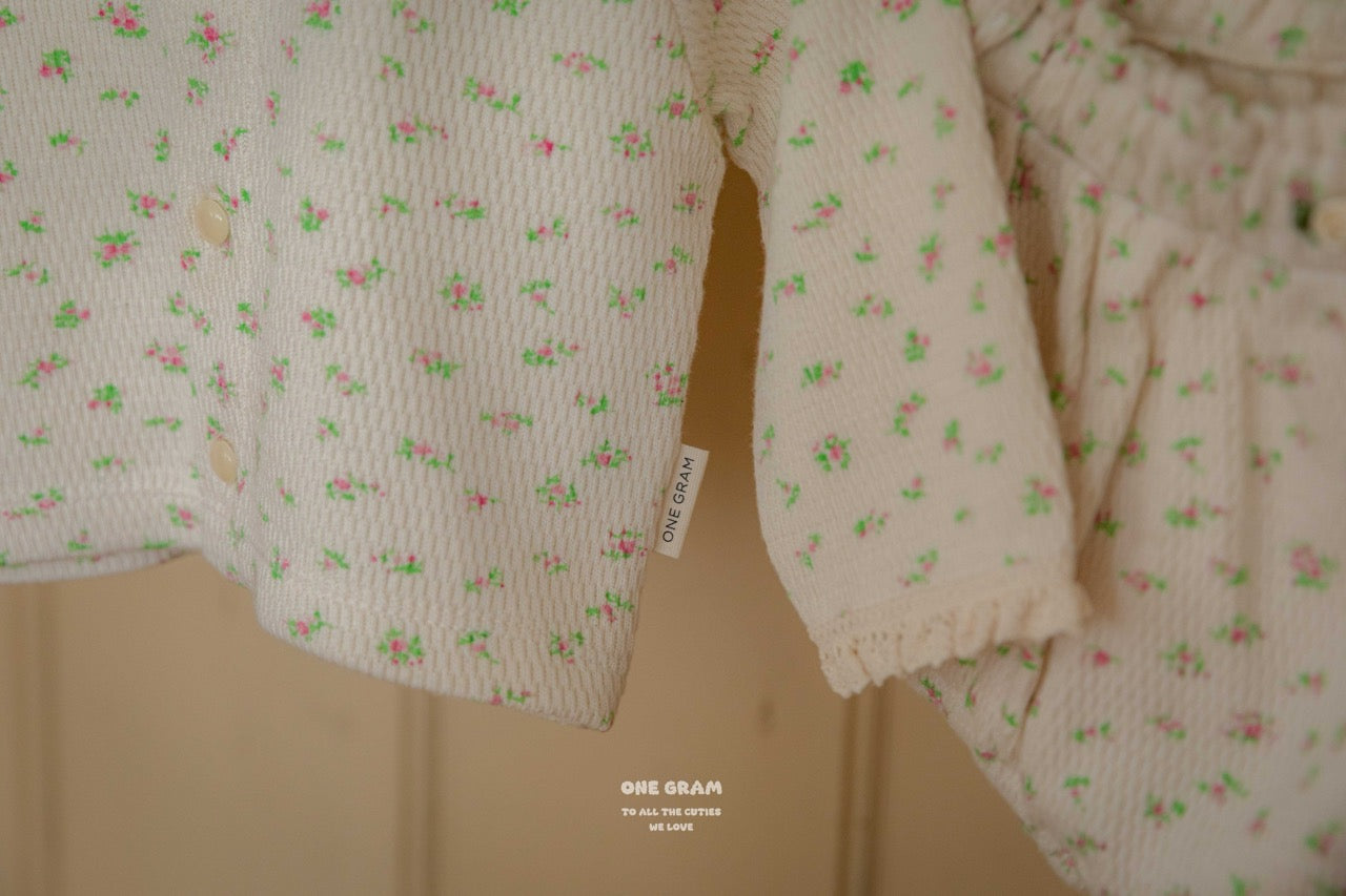 1GRAM 1그램 /小清新系列 🤍秋冬預訂 Dona Cardigan / Bloomers (6m-3y)