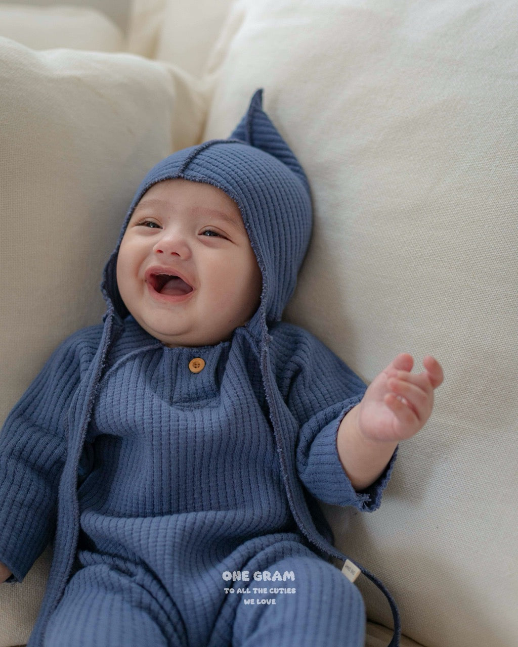 1GRAM 1그램 /小清新系列 🤍秋冬預訂 David Baby Suit (6-24m)