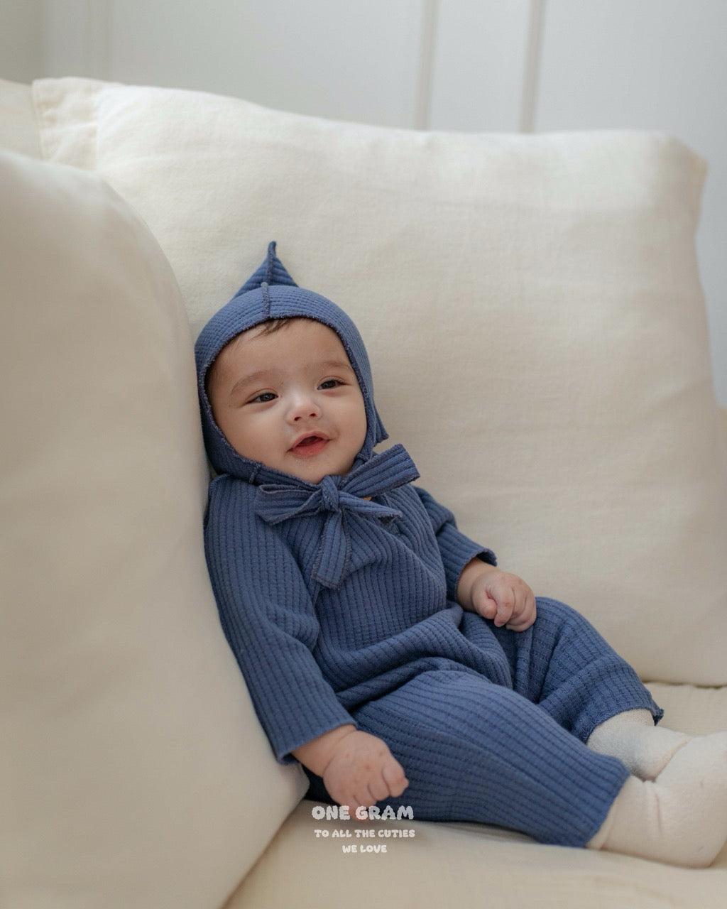 1GRAM 1그램 /小清新系列 🤍秋冬預訂 David Baby Suit (6-24m)