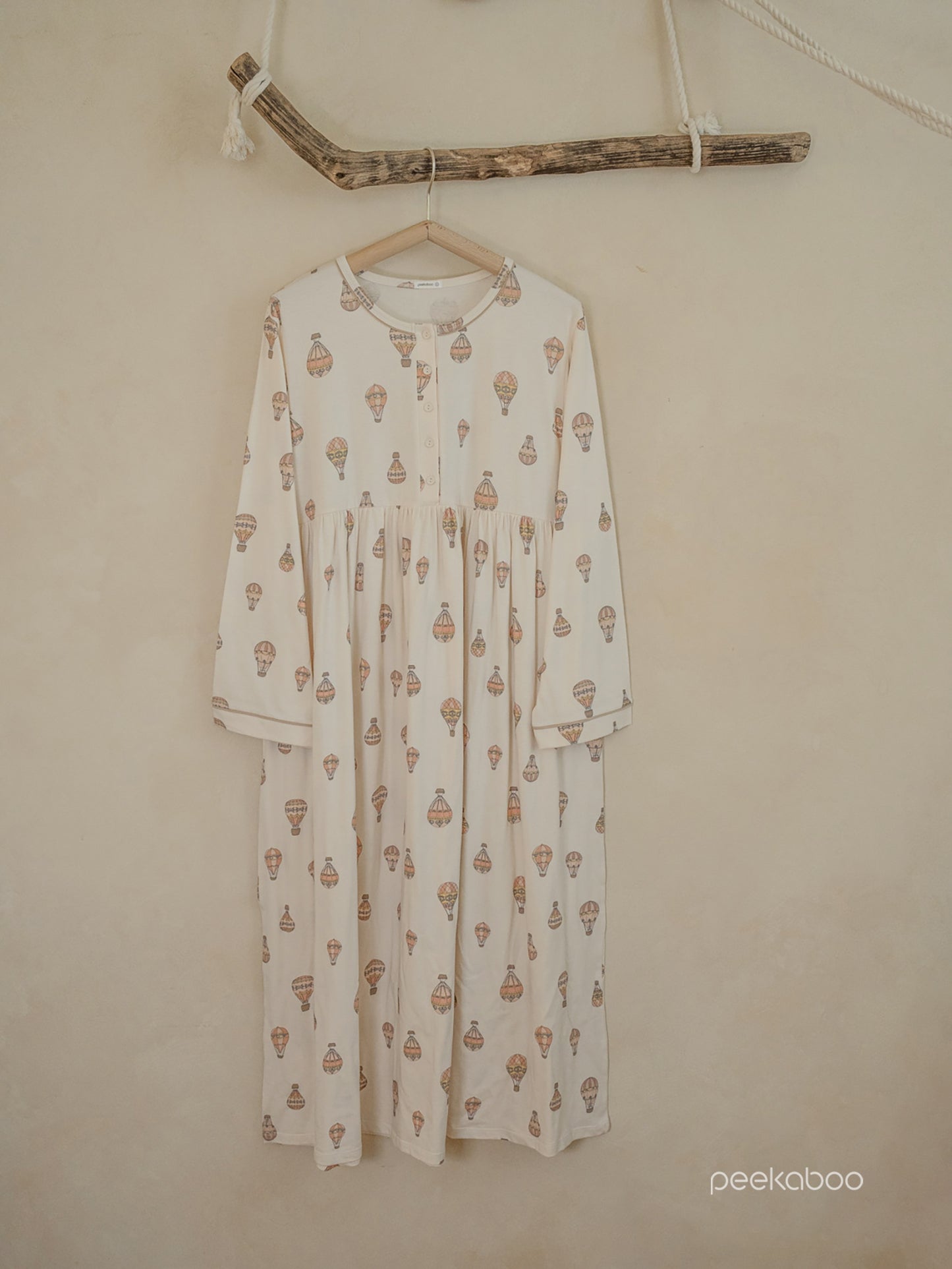 Preorder) Peekaboo / Autumn Spring (Long) Balloon Pajama Mom