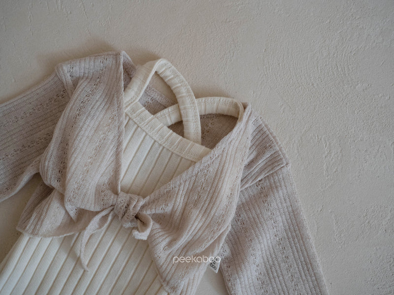 Preorder) Peekaboo / Fluttering Cardigan (Baby)