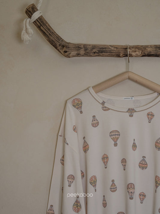 Preorder) Peekaboo / Autumn Spring (Long) Balloon Pajama Dad
