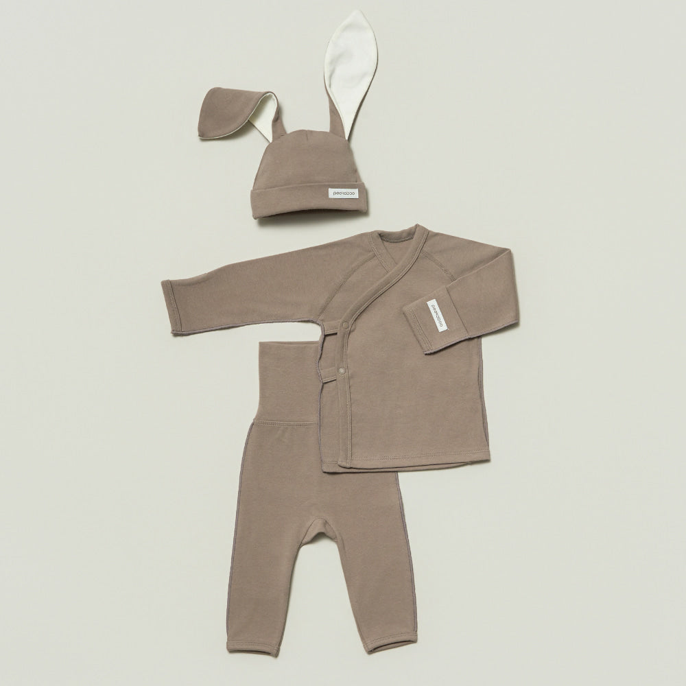 Preorder) Peekaboo Newborn Nuvo Rabbit (3-set)