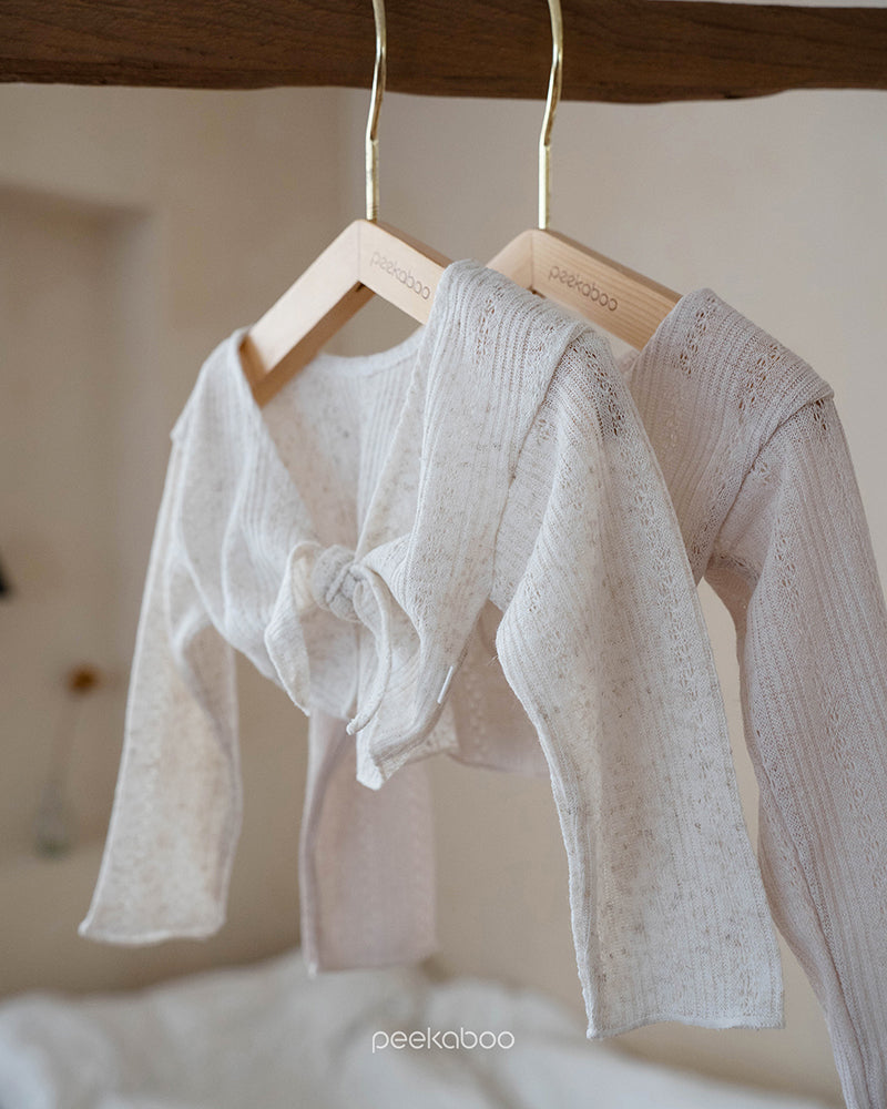 Preorder) Peekaboo / Fluttering Cardigan (Baby)