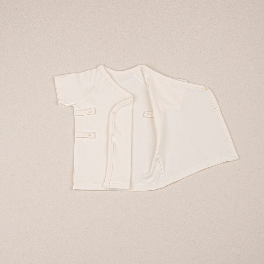 Preorder) Peekaboo Newborn Ribbon Top and Bottom Set - short (不連配件)