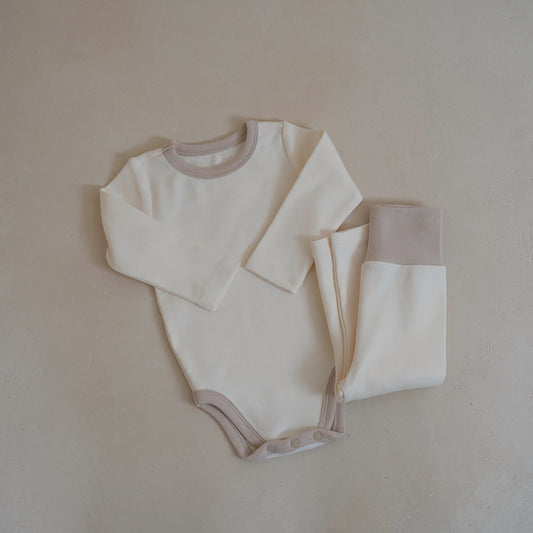 Preorder) Peekaboo / AS Daisy Baby Suit Set