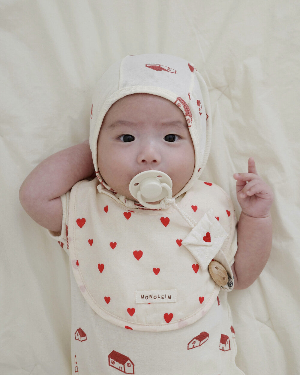 MONOLEIM Point Bib-Heart