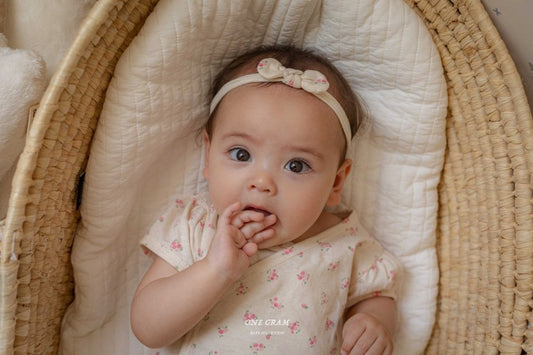 1GRAM 1๊ทธ๋จ /ๅฐๆธ
ๆฐ็ณปๅ ๐ค Lala Newborn Sutit with hairband (70)