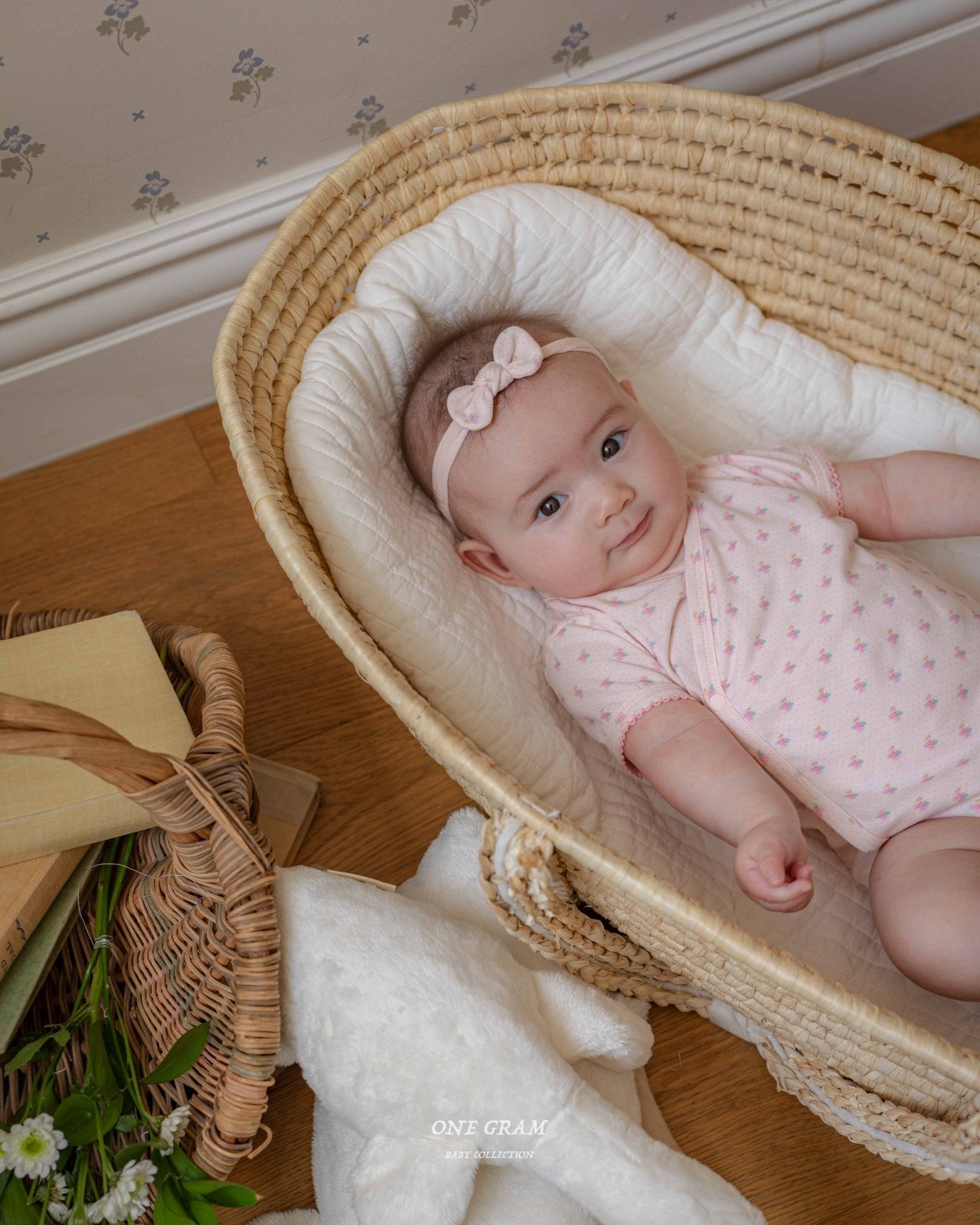 1GRAM 1그램 /小清新系列 🤍 Liz Newborn Suit with hairband (70)