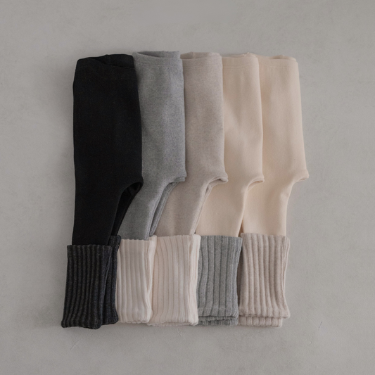 Preorder) Peekaboo Baby Rollup Leggings - Wnter Must Have 冬日必買