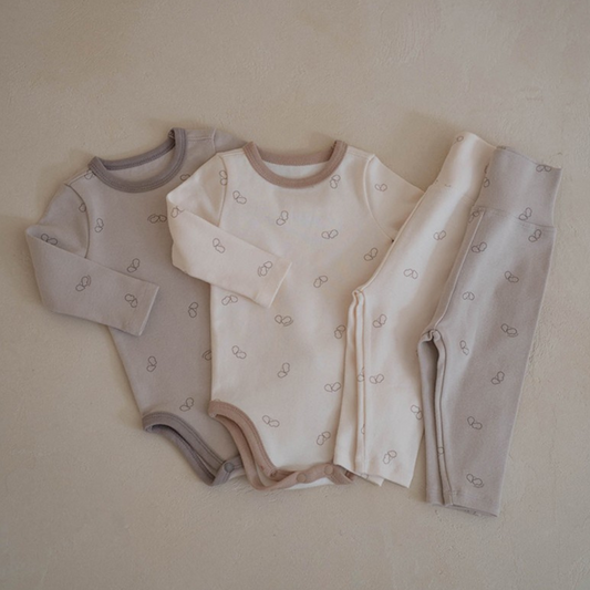 Preorder) Peekaboo / AS Peekabi Baby Suit Set (60-80)