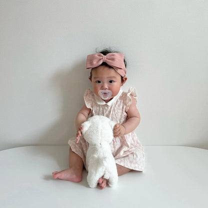 現貨) 𝚑𝚊𝚗𝚍𝚖𝚊𝚍𝚎 ✿ Twisted Big Ribbon Hairband (43cm)