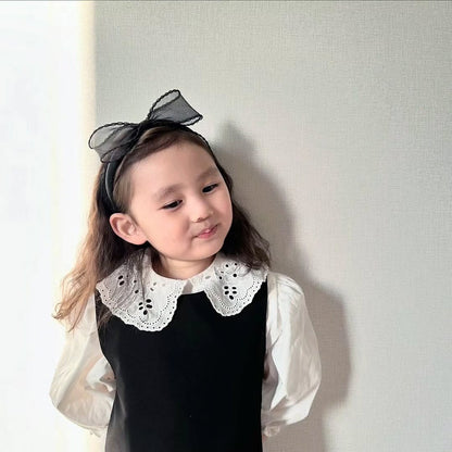 現貨) 𝚑𝚊𝚗𝚍𝚖𝚊𝚍𝚎 ✿ Melissa Baby Hairband (43cm) Basic
