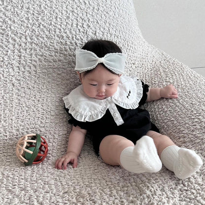 現貨) 𝚑𝚊𝚗𝚍𝚖𝚊𝚍𝚎 ✿ Melissa Baby Hairband (43cm) Basic