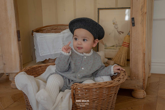 1GRAM 1그램 /小清新系列 🤍秋冬預訂 Dona Cardigan / Bloomers (6m-3y)