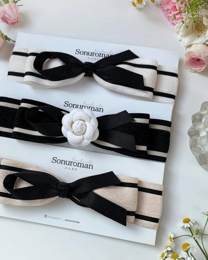 現貨) 𝚑𝚊𝚗𝚍𝚖𝚊𝚍𝚎 ✿ Coco Baby Hairband (42cm)