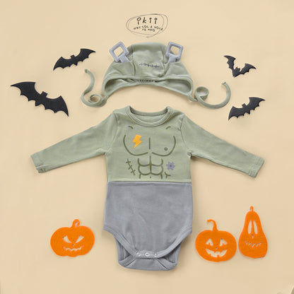 預訂中) Halloween 2025 新品 科學怪人 2件套 （連身衣 + 帽子）