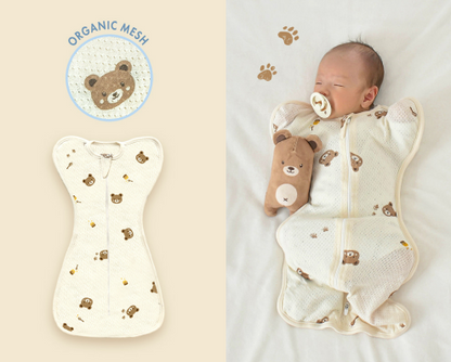 現貨) 有機棉系列 - Mesh Organic Baby Swaddle