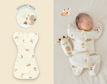 現貨) 有機棉系列 - Mesh Organic Baby Swaddle