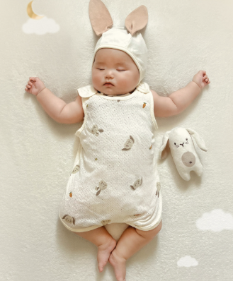 補貨中) 有機棉系列 - Organic Mesh Sleeping Vest