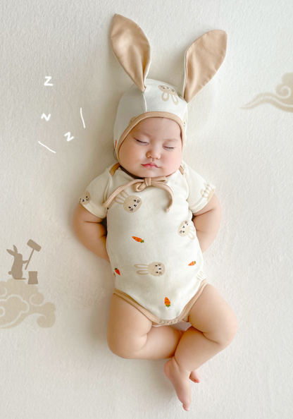 現貨) BunnyBunny 可愛兔子連身衣連帽套裝