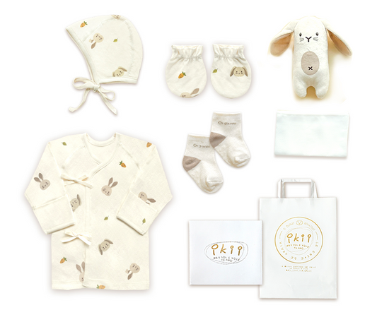 現貨) Organic Newborn 6 set 初生禮盒6件套