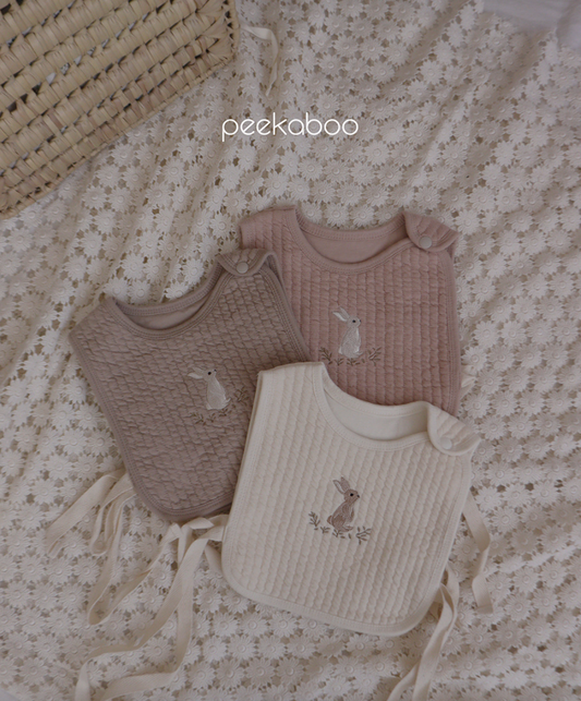 Preorder) Peekaboo Rabbit Bib