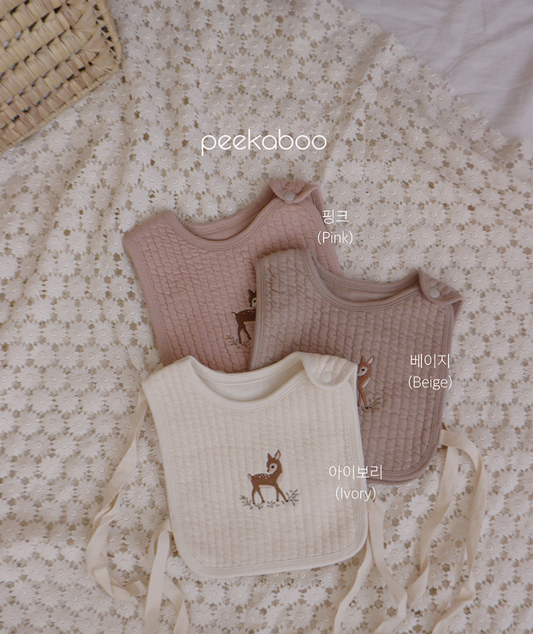 Preorder) Peekaboo Deer Bib