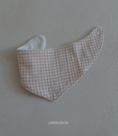 Preorder) Peekaboo Check Bib