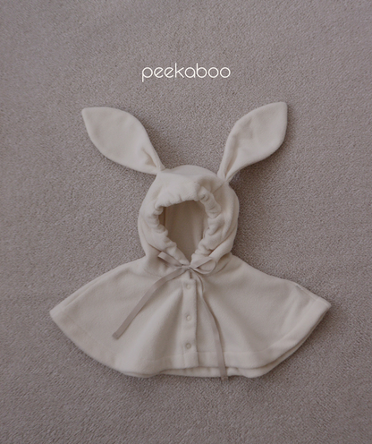 Preorder) Peekaboo Bunny Hood (Thick Fabric)