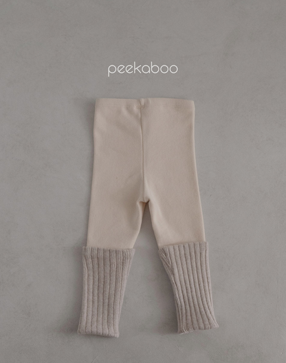 Preorder) Peekaboo Kids Rollup Leggings - Wnter Must Have 冬日必買