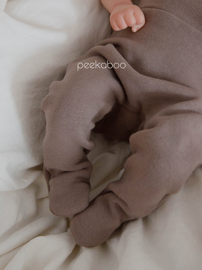 Preorder) Peekaboo Baby Fleece Leggings with foot - Wnter Must Have 冬日必買 有絨毛