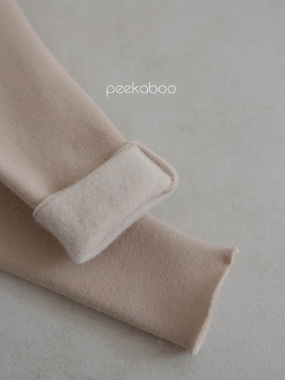 Preorder) Peekaboo Kids Fleece Leggings - Wnter Must Have 冬日必買 有絨毛