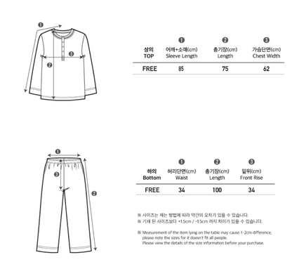 Preorder) Peekaboo / Autumn Spring Blossom Dad Pajama