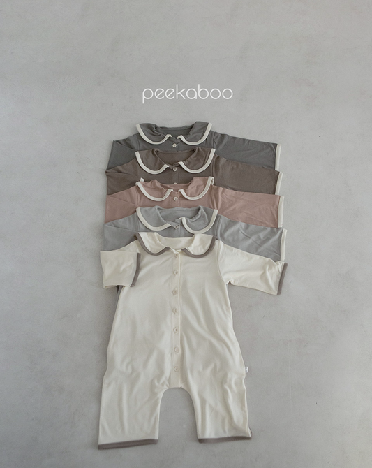 Preorder) Peekaboo / AS  Latte Bodysuit