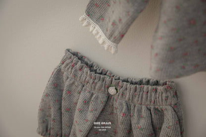 1GRAM 1그램 /小清新系列 🤍秋冬預訂 Dona Cardigan / Bloomers (6m-3y)