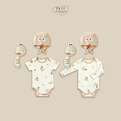 現貨) Snake Doll BabySuit Newborn Gift Set 蛇蛇安撫公仔 包屁衣連帽套裝