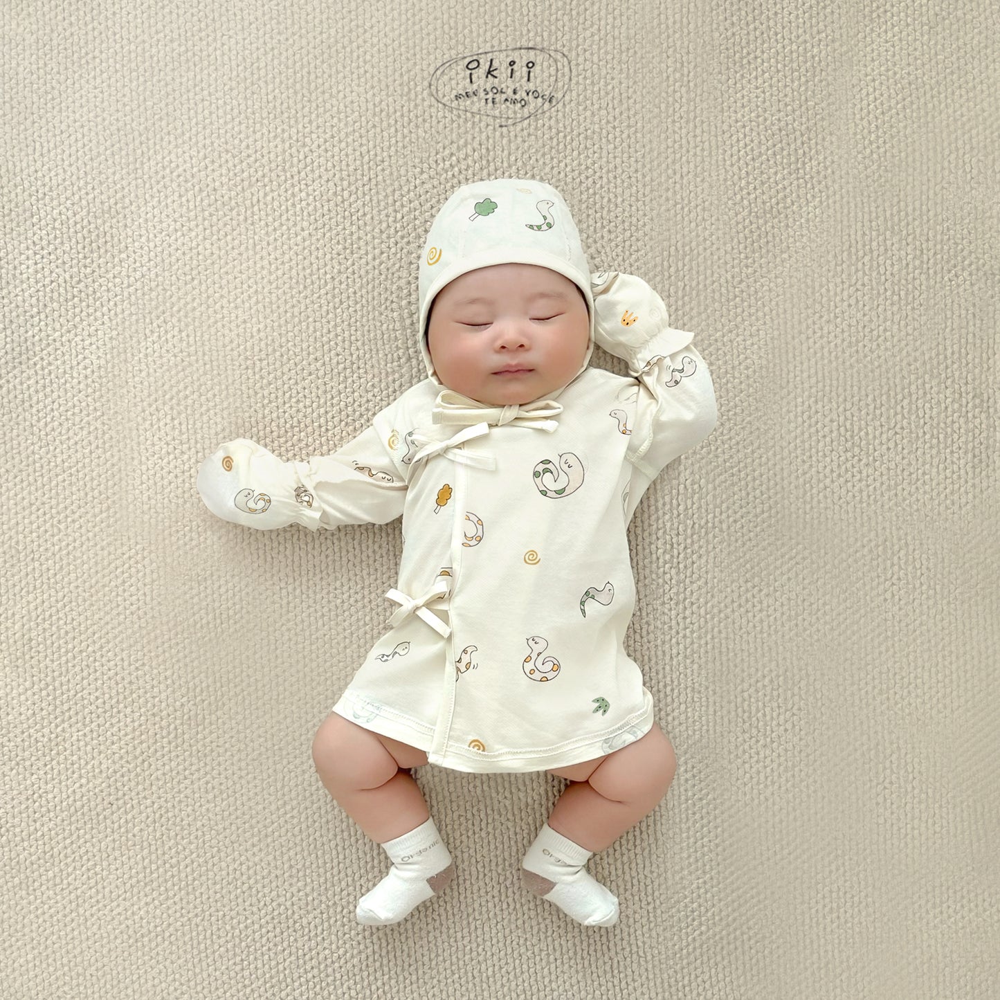 現貨) Organic Newborn 6 set 初生禮盒6件套