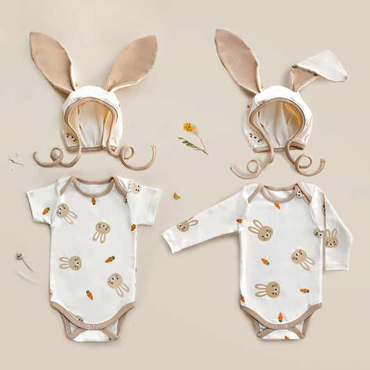 現貨) BunnyBunny 可愛兔子連身衣連帽套裝