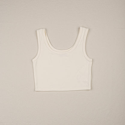 Preorder) Peekaboo Ribbon Mom Sleeveless Top