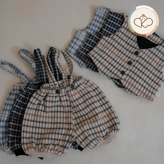 Preorder) Peekaboo / AS  Sherlock Vest & Bloomer Set