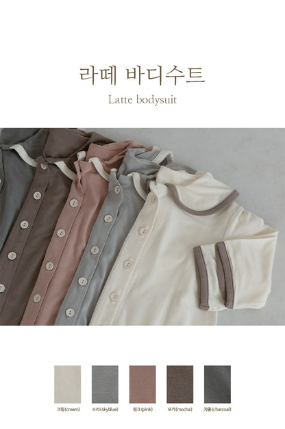 Preorder) Peekaboo / AS  Latte Bodysuit