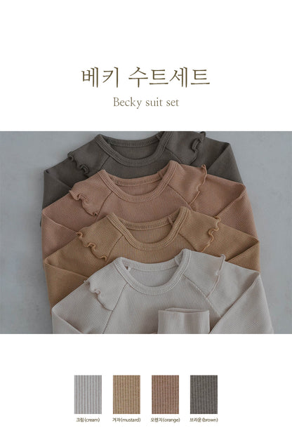 Preorder) Peekaboo / AS Becky Baby Suit Set