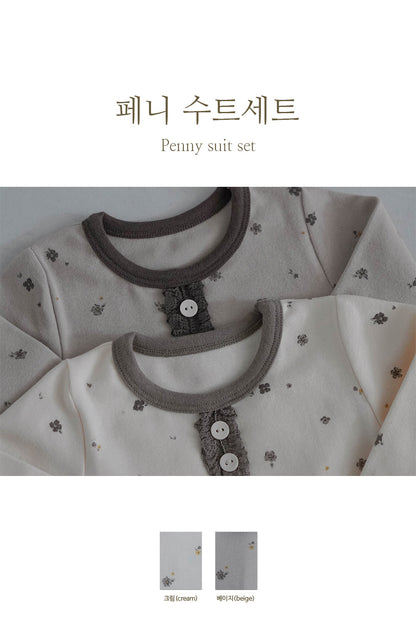Preorder) Peekaboo / AS Penny Baby Suit Set