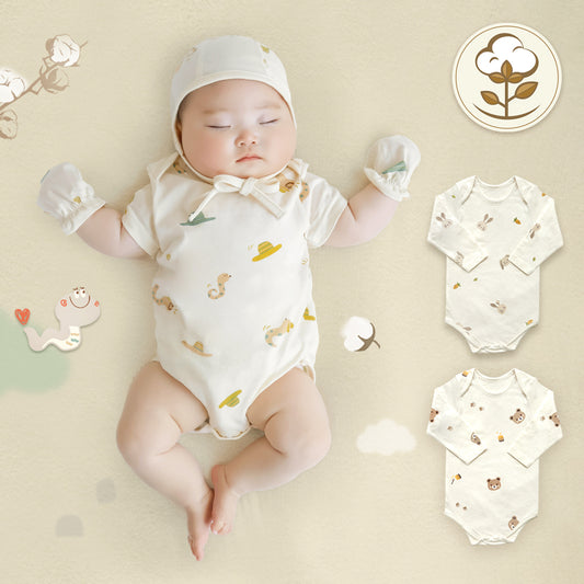 現貨) Organic Babysuit 有機棉包屁衣 (60-70cm)