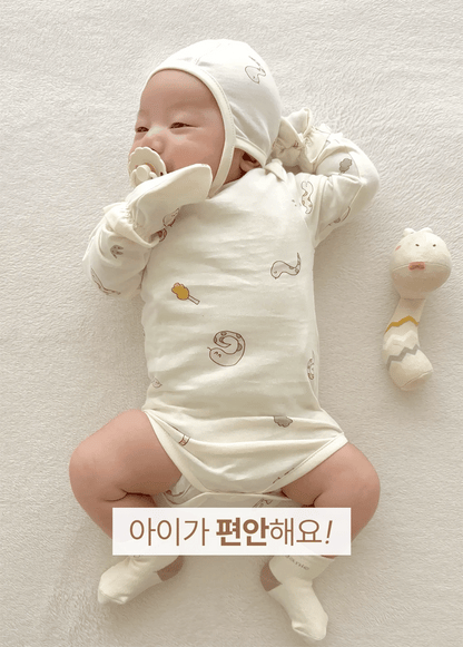 現貨) Organic Babysuit 有機棉包屁衣 (60-70cm)