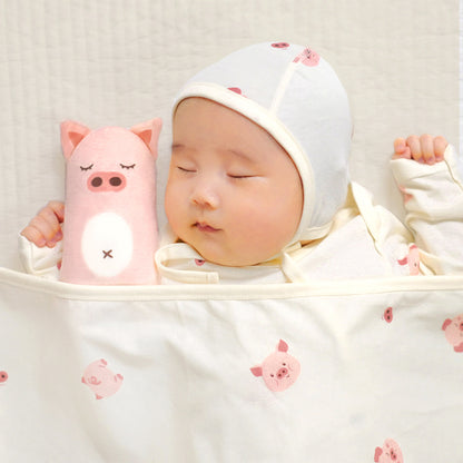 現貨) Organic Swaddle Blanket 有機棉嬰兒包巾